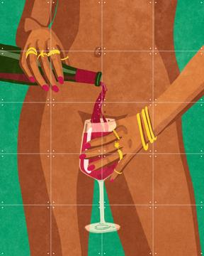 'Wine And Me' by Raissa Oltmanns
