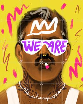 'Freddie Mercury' par Pop-art by Tadej