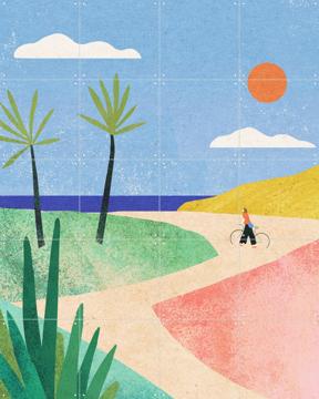 'Beach Girl' by Henry Rivers