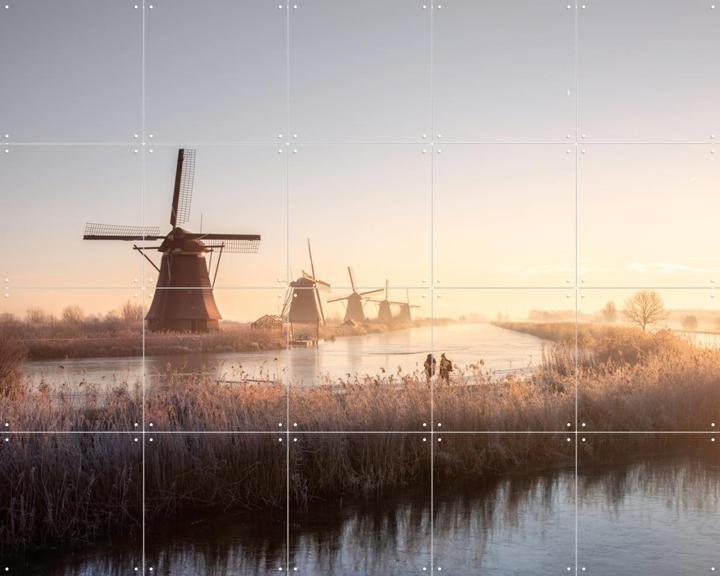 Dutch Sunrise at Kinderdijk