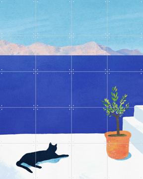 'Cat Siesta' von Henry Rivers