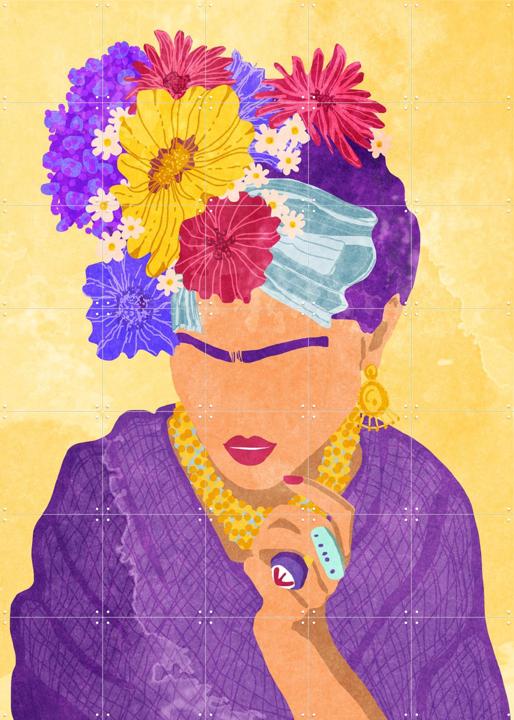 Frida and Flowers