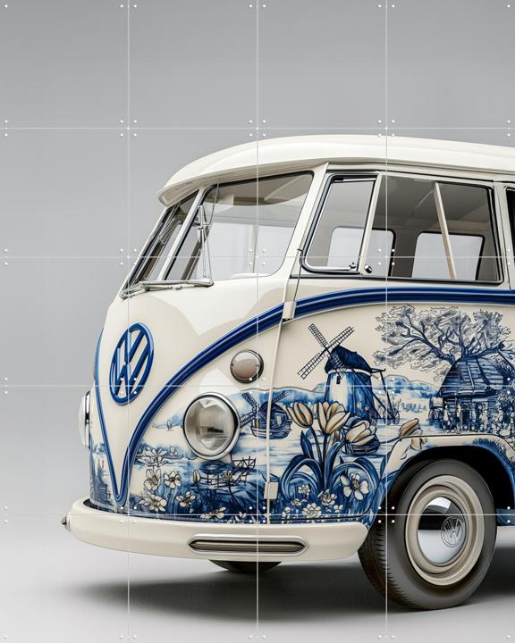 Delft Blue VW Bus 5