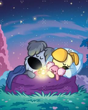 'Woezel & Pip unter dem Sternenhimmel' von Woezel & Pip & Van Hoorne Studios