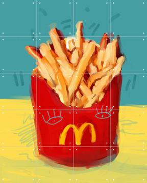 IXXI - Mc Fries by Pop-art by Tadej 