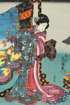 IXXI - Fashionable brocade patterns of the Imperial palace by Utagawa Kuniyoshi & Victoria and Albert Museum
