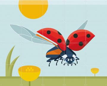 'Lieveheersbeestje' by Elke Uijtewaal