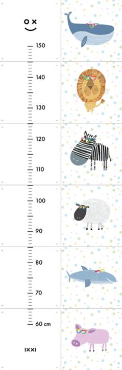 Confetti Animals Growth Chart