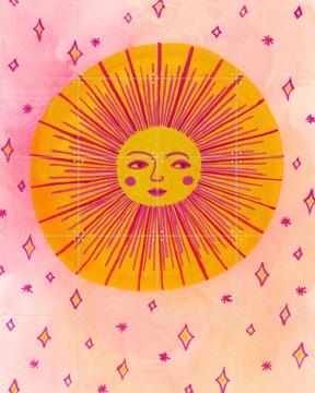 'Radiant Sun' by Kirsten Blom Art & Illustration