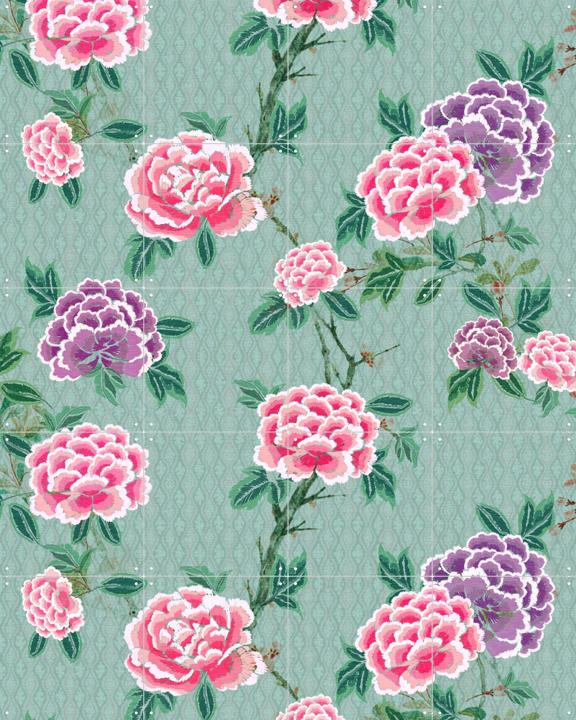 Chinoiserie Peonie Florals