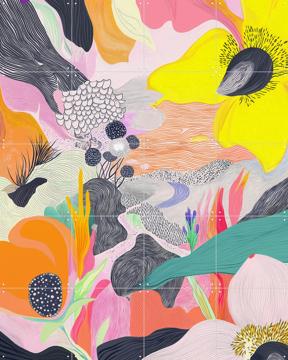 'Stippled Bloom' by Artclaud