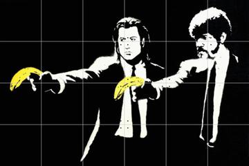 IXXI - Pulp fiction by Banksy 