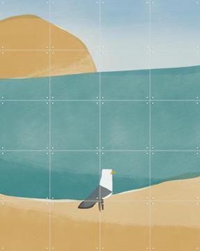 'Seaside Serenity' van Little Dean