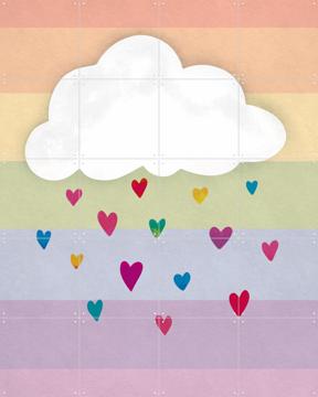 'Raining Multicolored Hearts' von EMELIEmaria
