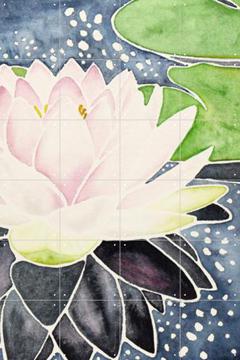 IXXI - Pink Lotus Flower in Sparkling Water by Natalie Bruns 