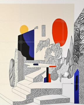 'Dotted Sanctuary' von Artclaud