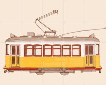 'Lisbon Tramway' van Florent Bodart