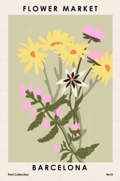 'Flower Market Barcelona' par NKTN