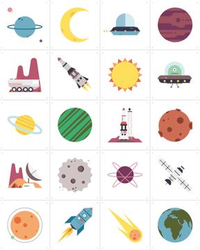 'Weltraum Collage Box' von Studio Kars + Boom