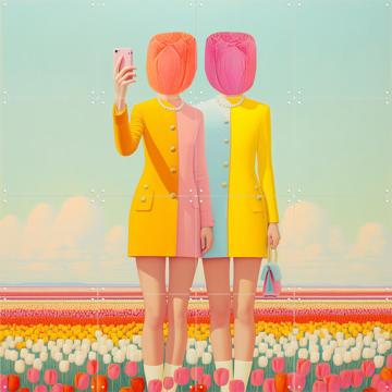 'Tulpentijd ' by Mirjam Duizendstra