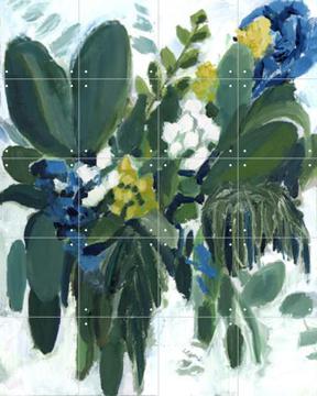 IXXI - Blue Dream Floral by Green Barn Studio 