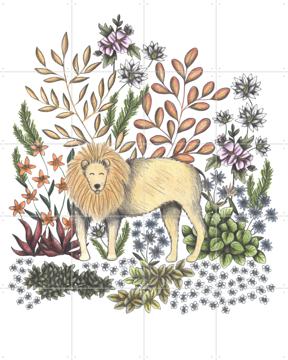 'Safari Lion' par Cecilia Battaini