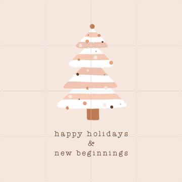 'Happy Holidays & New Beginnings' by Orara Studio
