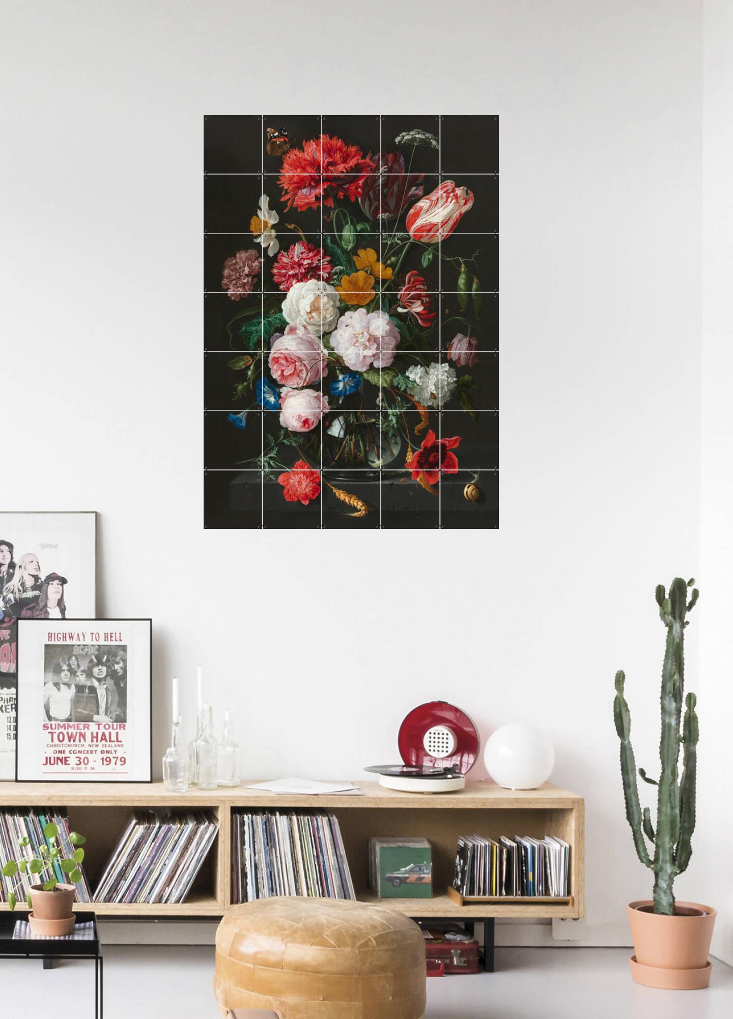 Still Life with Flowers, by Jan Davidsz. De Heem - IXXI