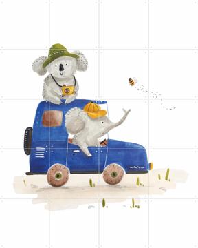 'Hallo Safari' von Adams Arts