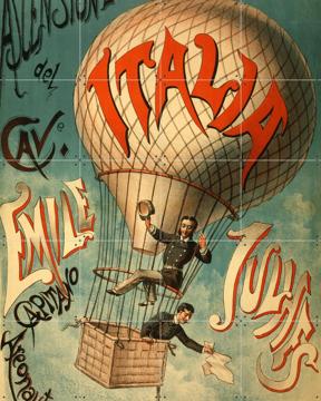 'Emile Julhes Aeronaut' by Bridgeman Images