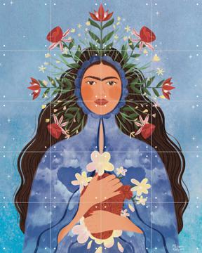 'Frida Kahlo' van Mirjam de Ruiter
