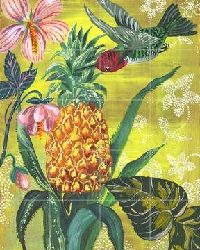 'L'ananas et le Colibri' von Nathalie Lété