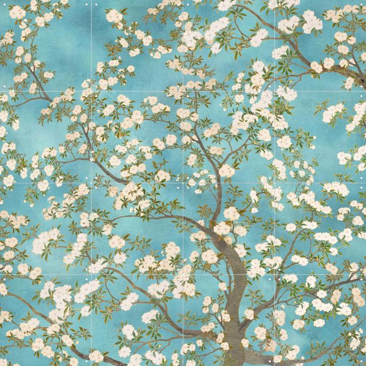 Chinoiserie Floral Blossom Garden