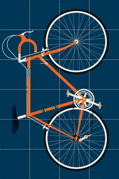 IXXI - Racing Bike Orange by Bo Lundberg 