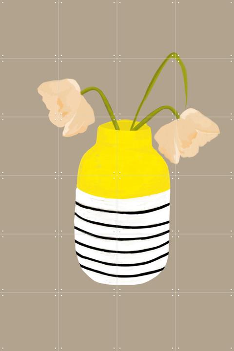 Mio Vaso lemon Stripes