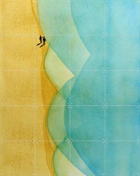 'The Beach Walk' van Natalie Bruns