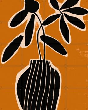 'Ochre Still life No2' van Treechild