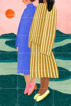 'Sunset Stripes ' by Bea Müller