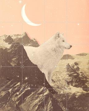 'Giant White Wolf' van Florent Bodart