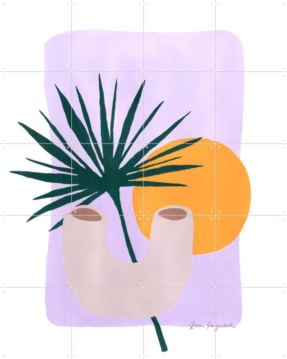 Fan Palm and Sunshine