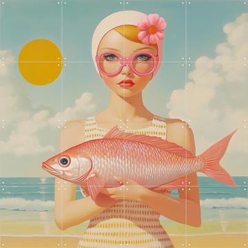 'Beach vibes II' by Mirjam Duizendstra