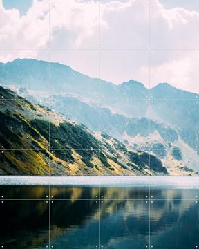 'Autumn Mountain Lake' van Pati Photography