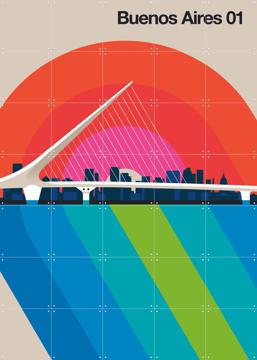 Buenos Aires 01 By Bo Lundberg | Wall Art & Art Prints | IXXI 2