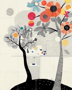 'Shaded Bloom' von Artclaud