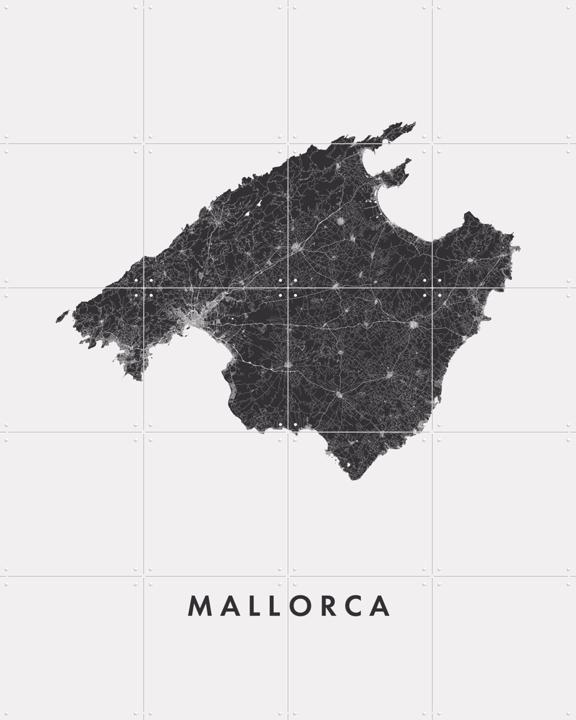 Mallorca Island Map