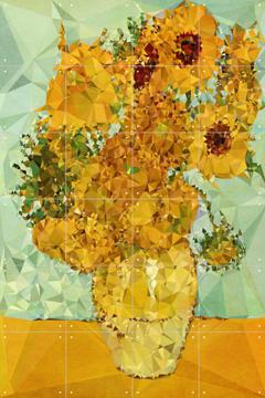 IXXI - Symphony in Yellow and Blue by Kubistika & Van Gogh 21st Century