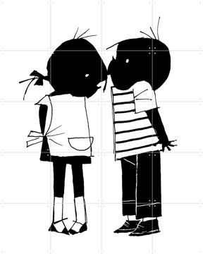 'A Little Kiss' by Fiep Westendorp