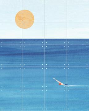 IXXI - Sunset Swim by Henry Rivers 