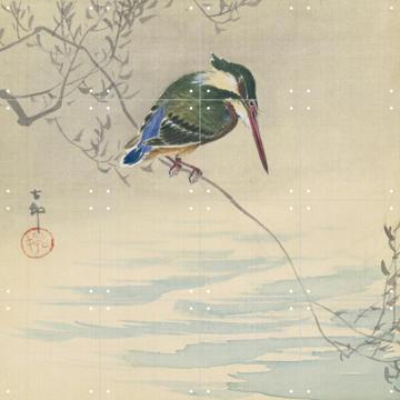 IXXI - Kingfisher by Ohara Koson & Rijksmuseum