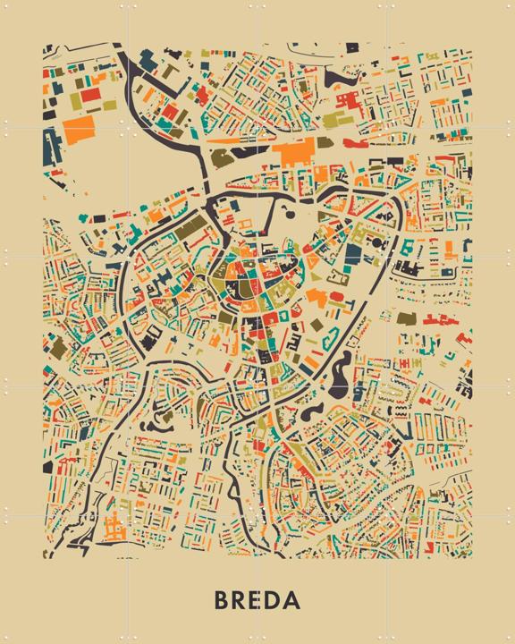 Breda Mosaic Map